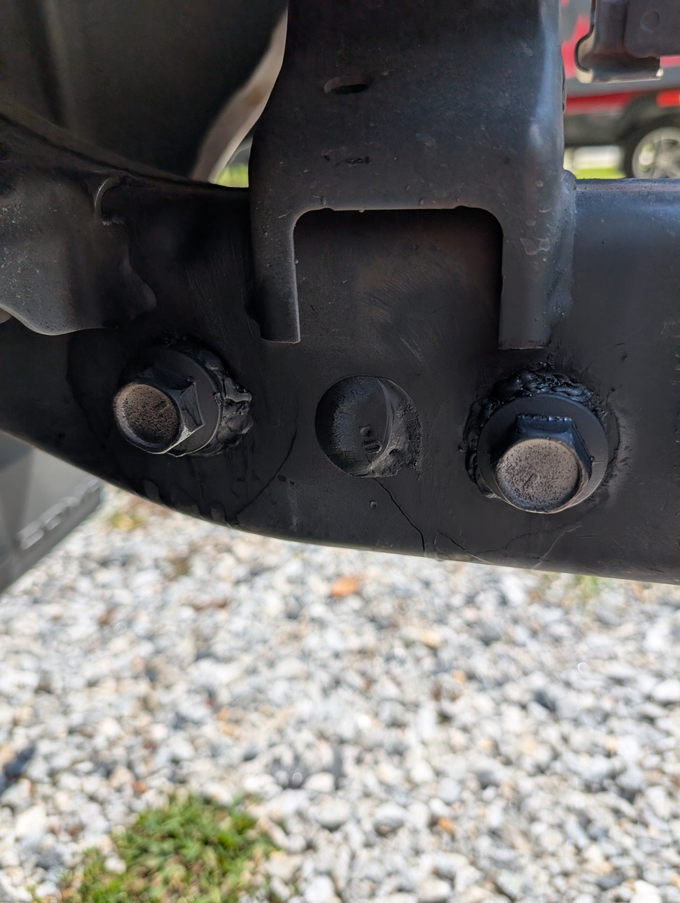 2024 Tacoma Rear recovery hooks and frame reinforcement PXL_20250830_184400006