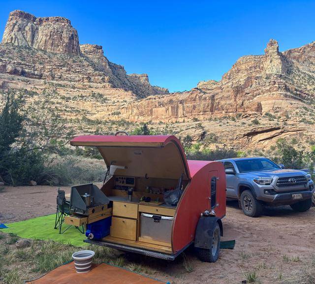 2024 Tacoma Anyone brave enough to tow a camper yet? I was. rcDXX2a