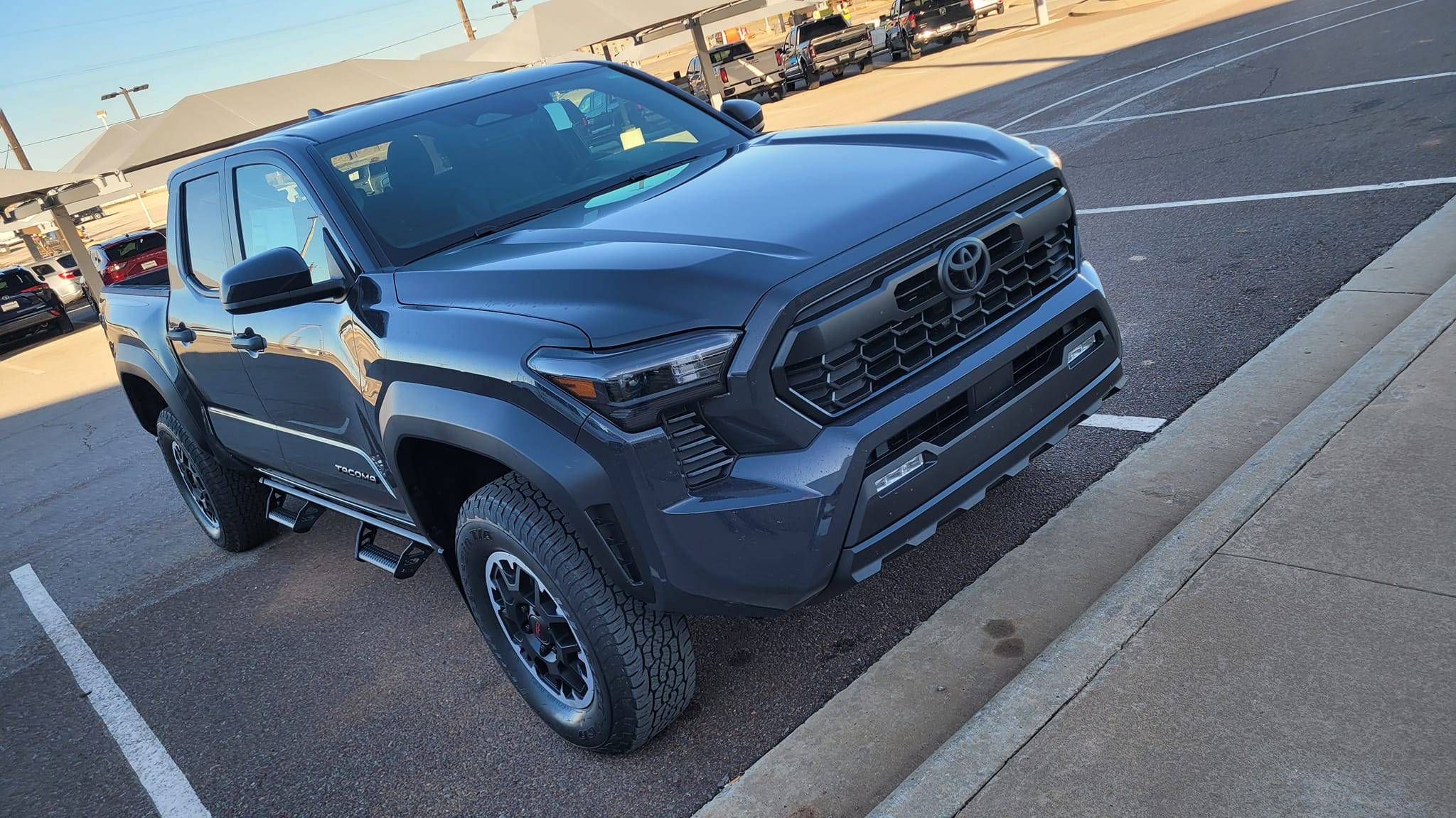 2024 Tacoma Updates of 2024 Tacomas on dealer lots (dealership, pricing, photos) -road-underground-delivered-four-stars-toyota1-