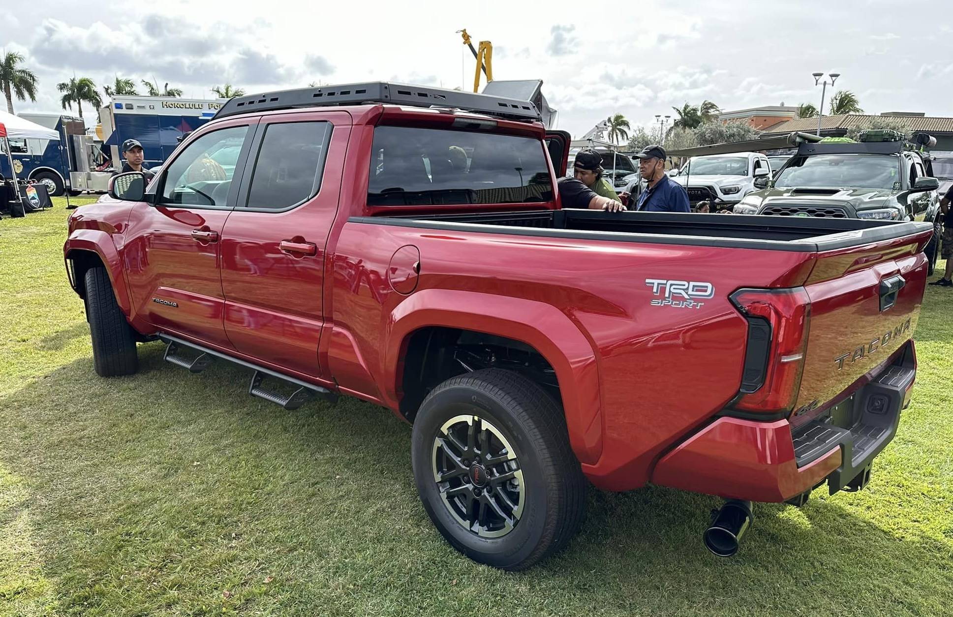 2024 Tacoma Roof Rack Package + Locking Center Console Vault installed on 2024 Tacoma TRD Sport Roof Rack Package 2024 Tacoma TRD Sport copy