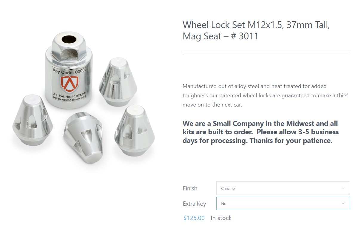2024 Tacoma Wheel Lock recommendations ScreenHunter 35