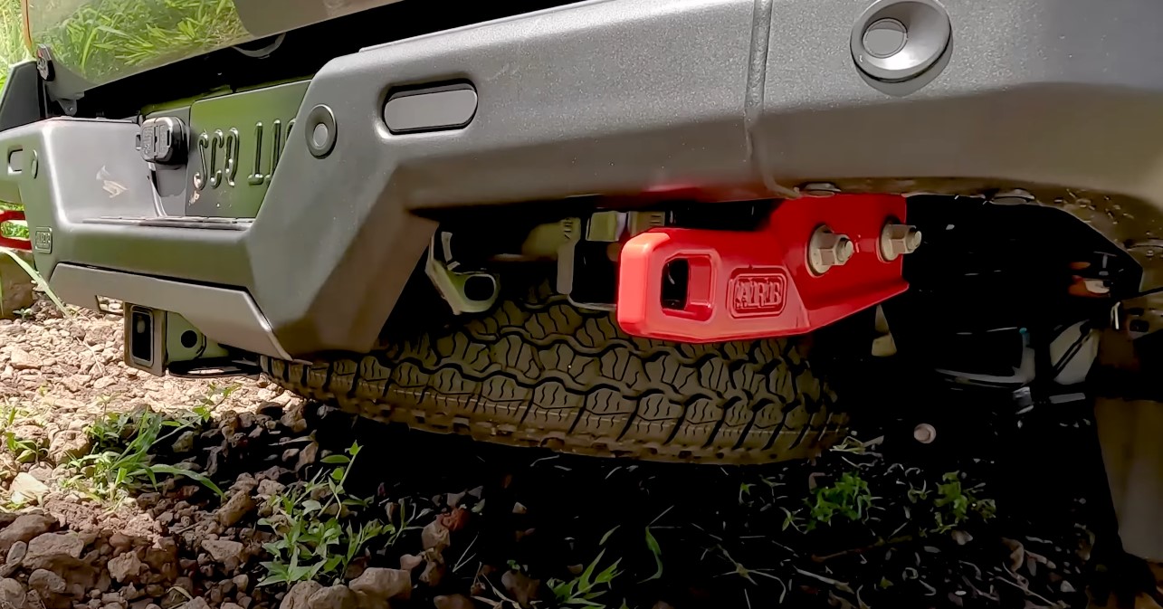 2024 Tacoma Hitch/Frame Integration. Anyone concerned about that fixed low point near the far end of the truck? Screenshot 2023-05-30 122502