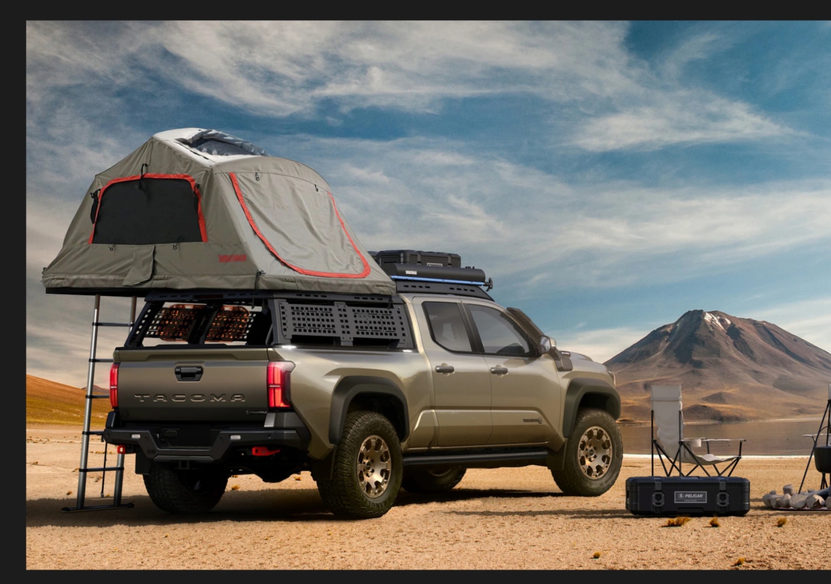 2024 Tacoma First Look: Black 2024 Tacoma TRD Pro. + Trailhunters in Black and Bronze Oxide Short Bed🤩 Screenshot_20230914_110656_Chrome