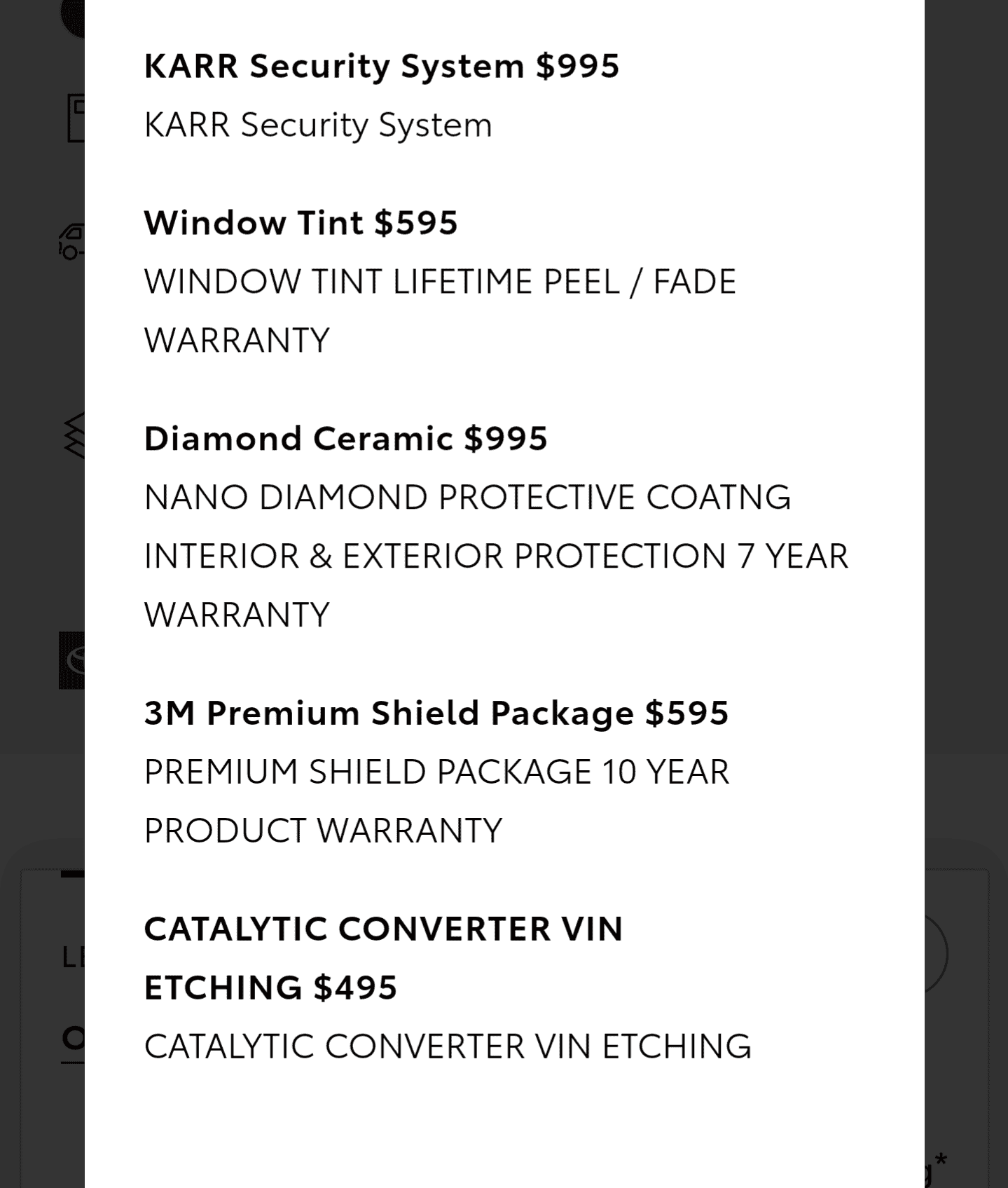 2024 Tacoma List: 2024 Tacoma Dealer Allocations (Nationwide) w/ Options, Pricing, ADM Markups & Availability Screenshot_20240120-190940