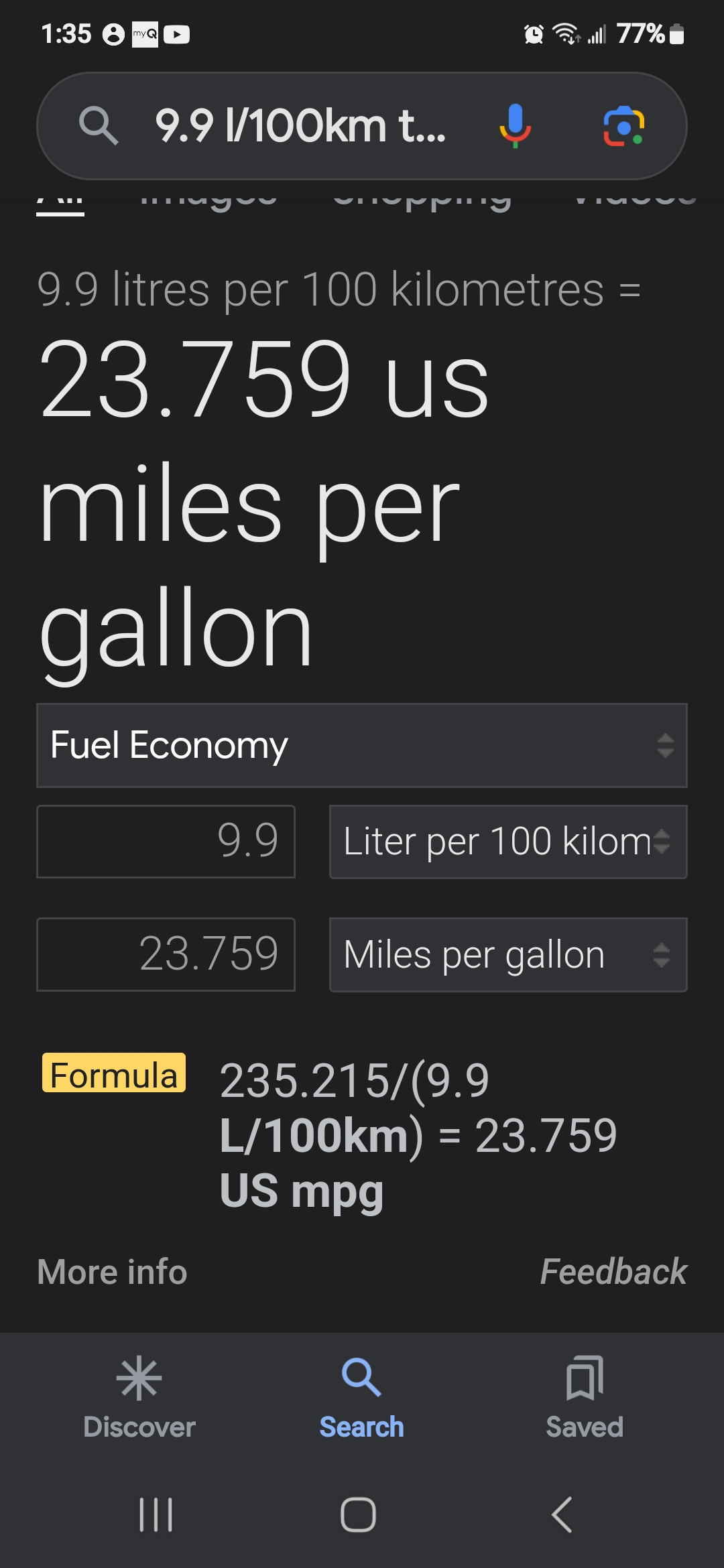 2024 Tacoma Real-Life MPG Thread - Share Your 2024+ Tacoma 4th Gen's Gas Mileage! ⛽ Screenshot_20240214_133546_Google