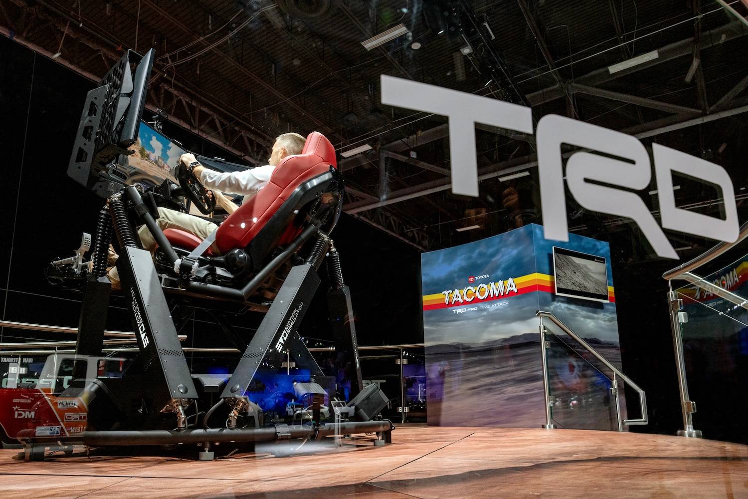 2024 Tacoma IsoDynamic Performance Seat Simulator for 2024 Tacoma @ SEMA 2023 [VIDEO] SEMA_2023_IsoDynamic_Sim_02_small