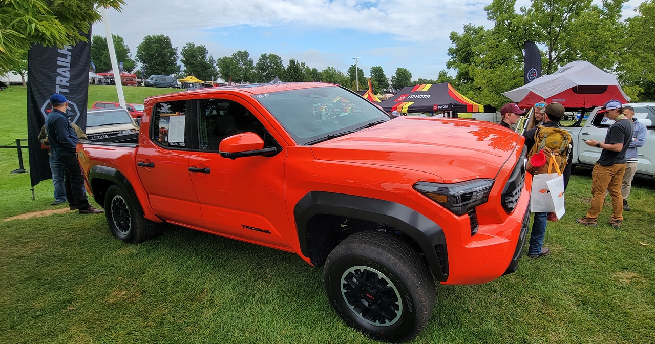 2024 Tacoma 2024 Tacoma TRD Off-Road has first official public reveal @ Overland Expo! [Videos + Photos] Solar Octane 2024 Toyota Tacoma Off-Road Model