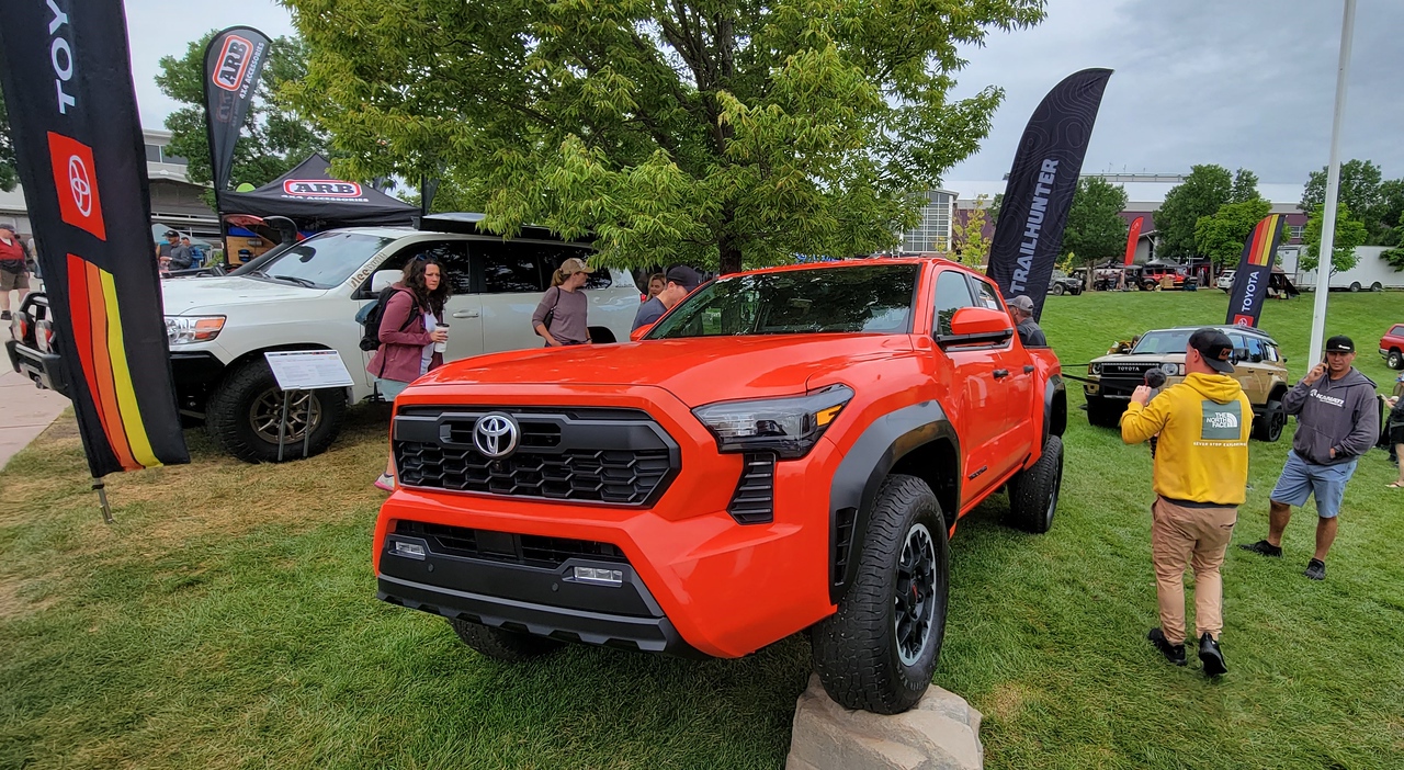 2024 Tacoma 2024 Tacoma TRD Off-Road has first official public reveal @ Overland Expo! [Videos + Photos] Solar Octane 2024 Toyota Tacoma Off-Road Model Offroad Expo