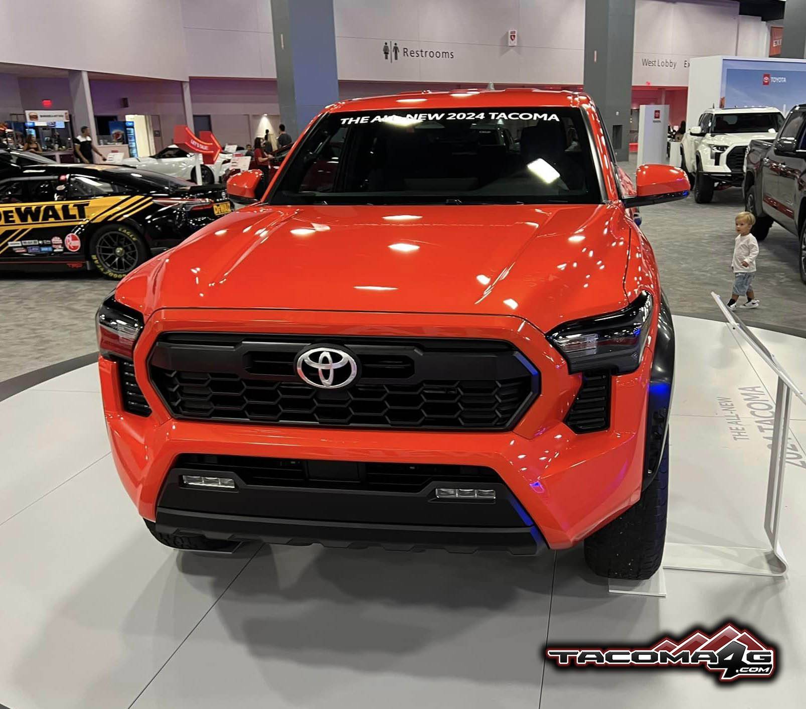 2024 Tacoma 2024 Tacoma TRD OFF-ROAD Specs, Prices, Features & Photos Solar Octane 2024 Toyota Tacoma TRD Off-Road Miami Auto Show 20