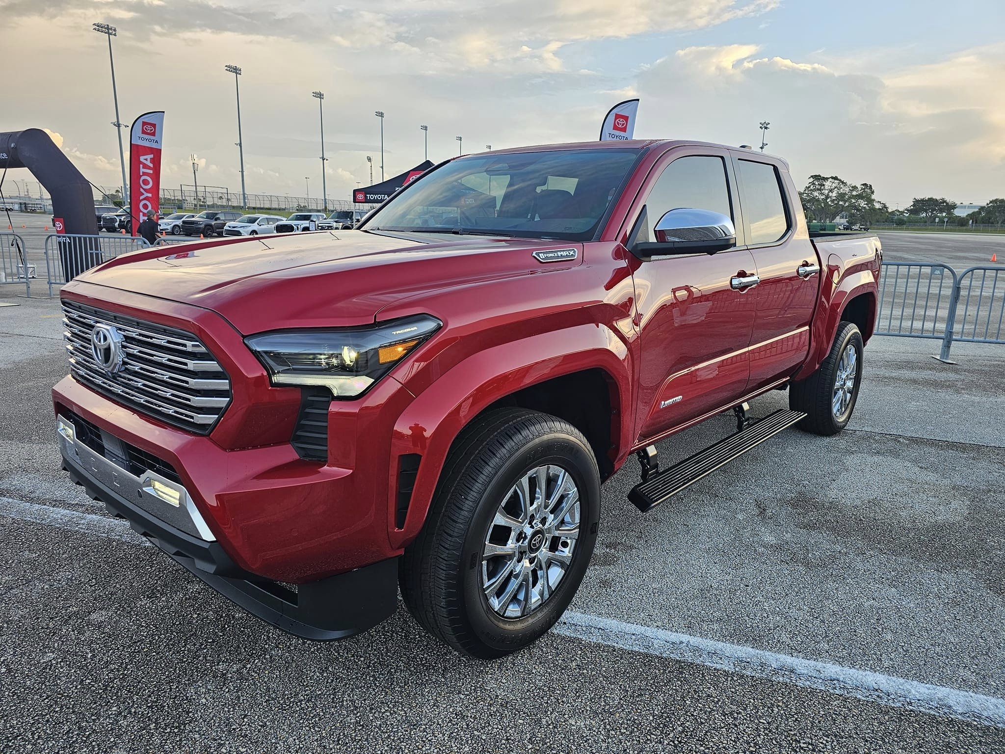 2024 Tacoma 2024 Tacoma LIMITED I-FORCE MAX (Supersonic Red) Video + Power Tailgate Demo Supersonic Red 2024 Tacoma Limited iforce max1