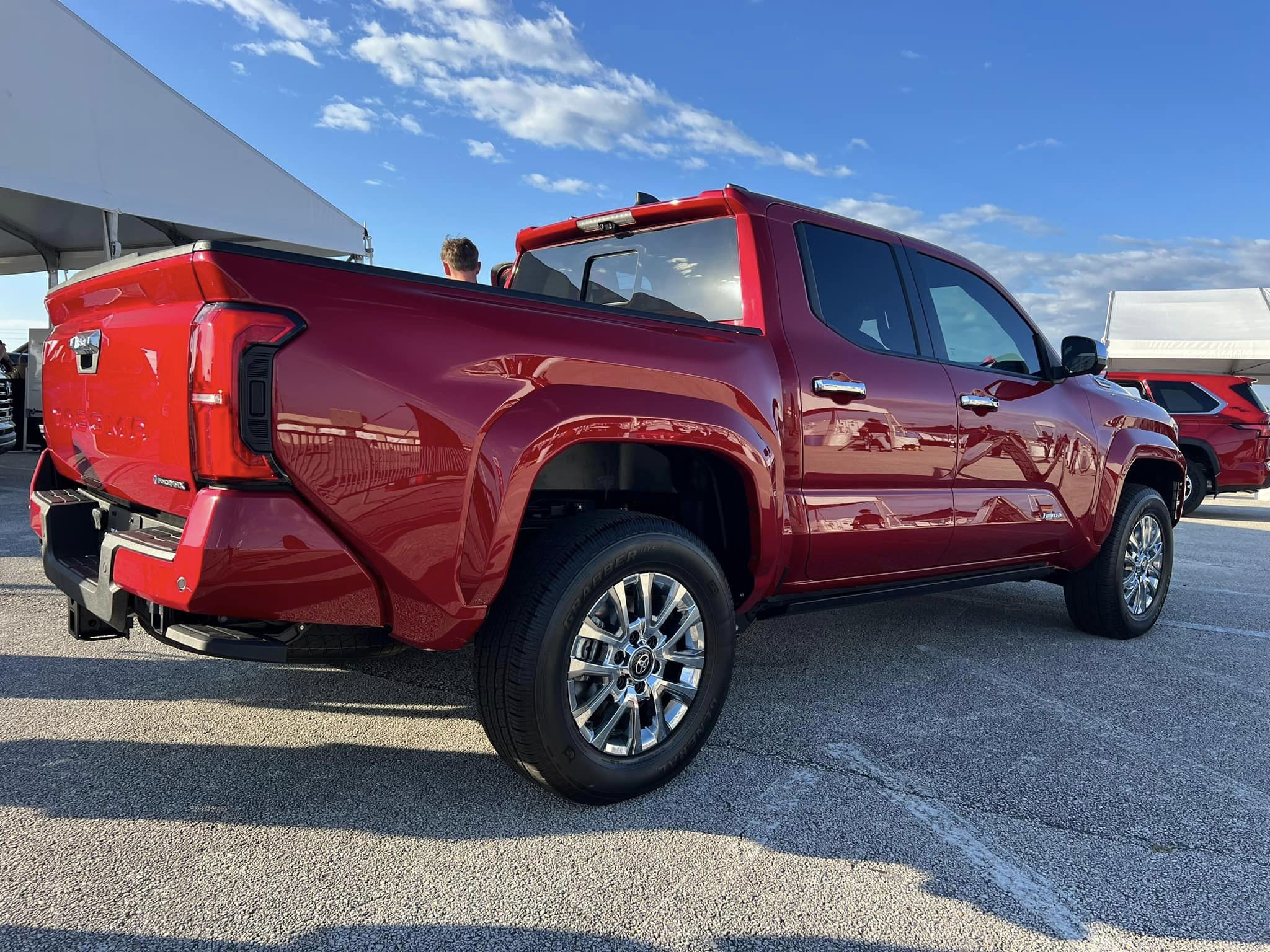 2024 Tacoma 2024 Tacoma Limited Specs, Price, MPG, Options/Packages, Features, Photos & Videos Supersonic Red 2024 Tacoma Limited Power Tailgate 5