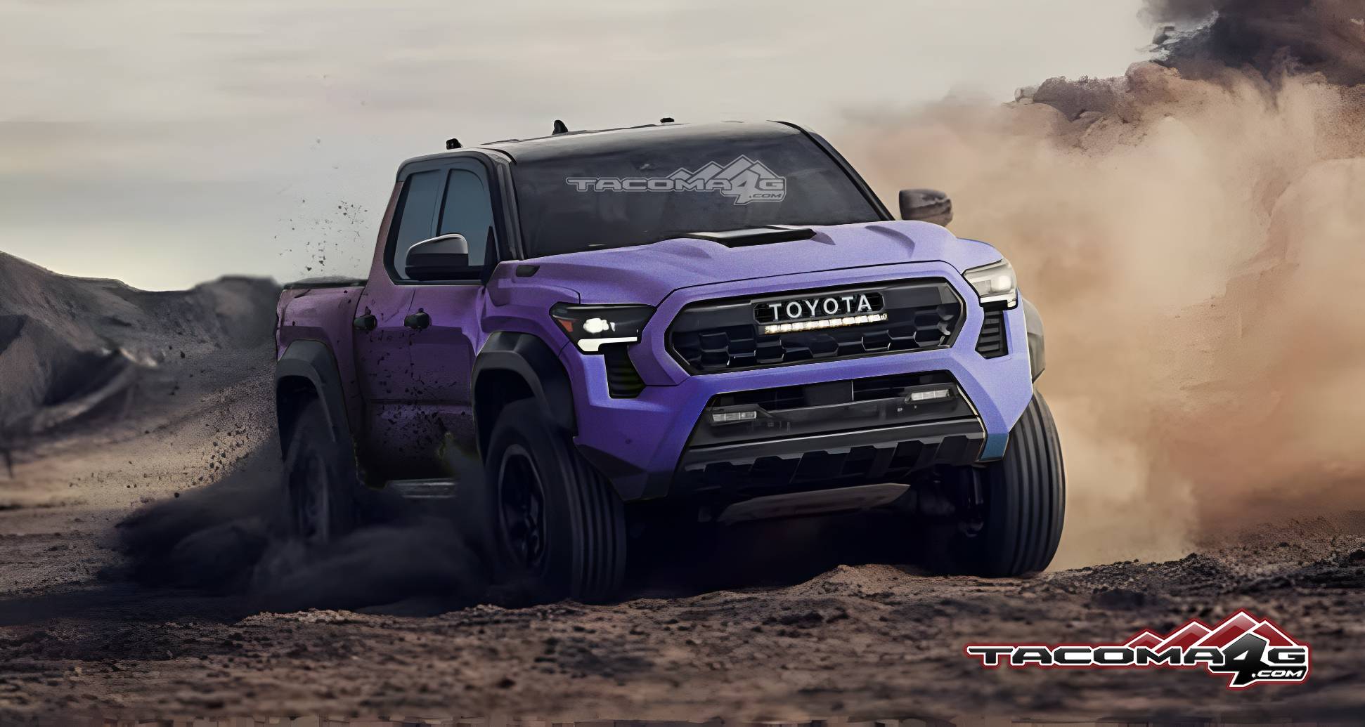 2024 Tacoma 2024 Tacoma TRD Pro Colors Previews taco-medium-purple-