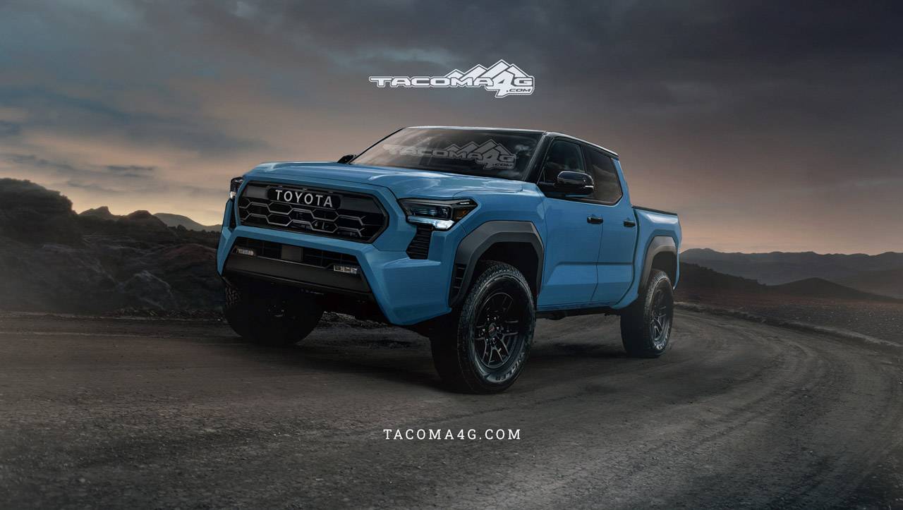 2024 Tacoma Our 2024 Tacoma Trailhunter CGI Previews! 🤩 Tacoma-Trailhunter-Front-Blue