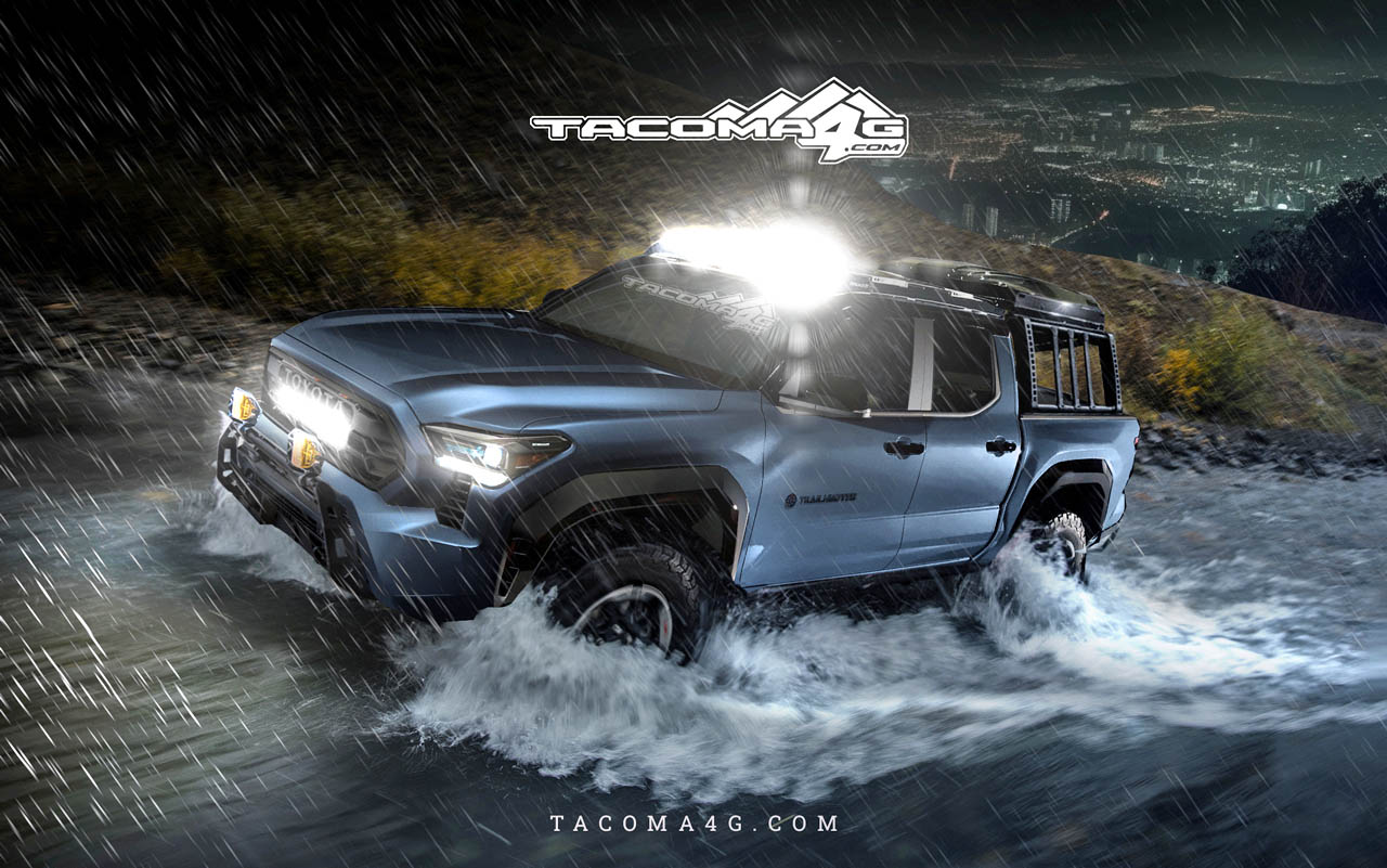 2024 Tacoma Our 2024 Tacoma Trailhunter CGI Previews! 🤩 Tacoma-Trailhunter-Rigged-Blue