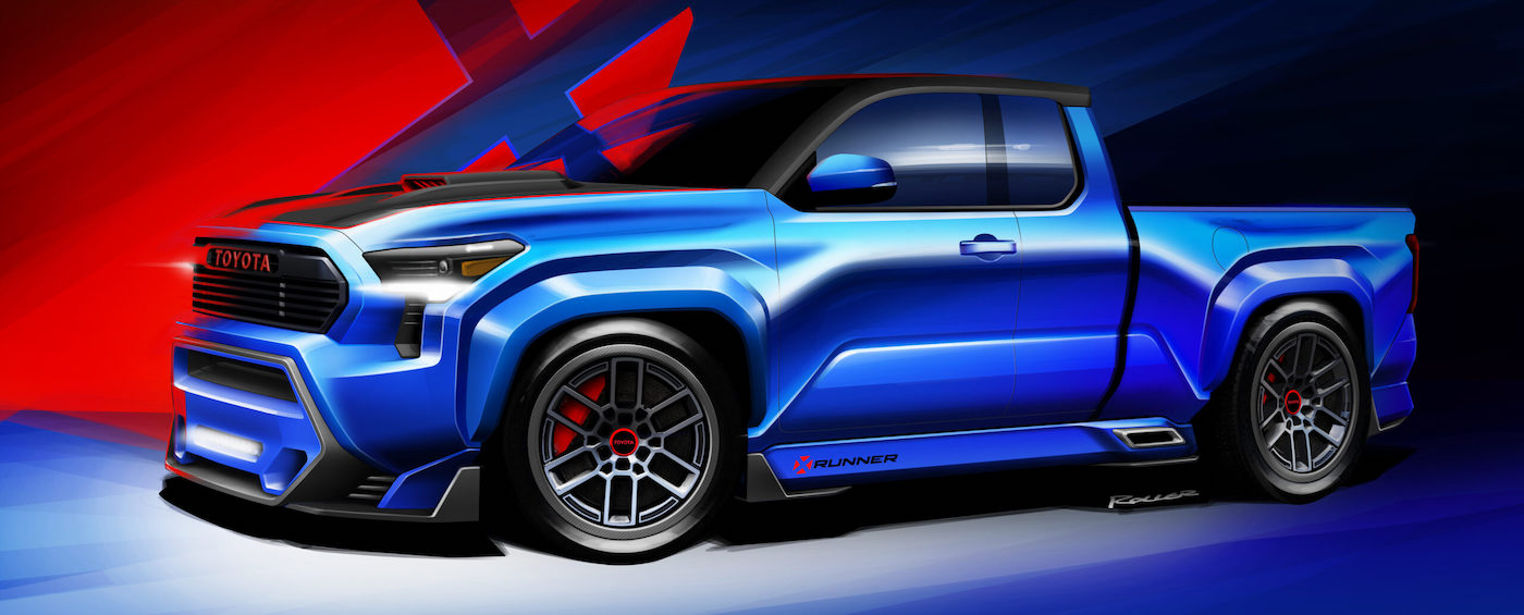 2024 Tacoma 2024 Tacoma X-Runner Concept Envisions Sport Truck with TRD Performance Package Upgrades Tacoma_X_Runner_Concept_Render_1-scaled