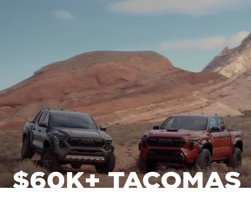 2024 Tacoma $60K+ Halo Tacomas? tacomas