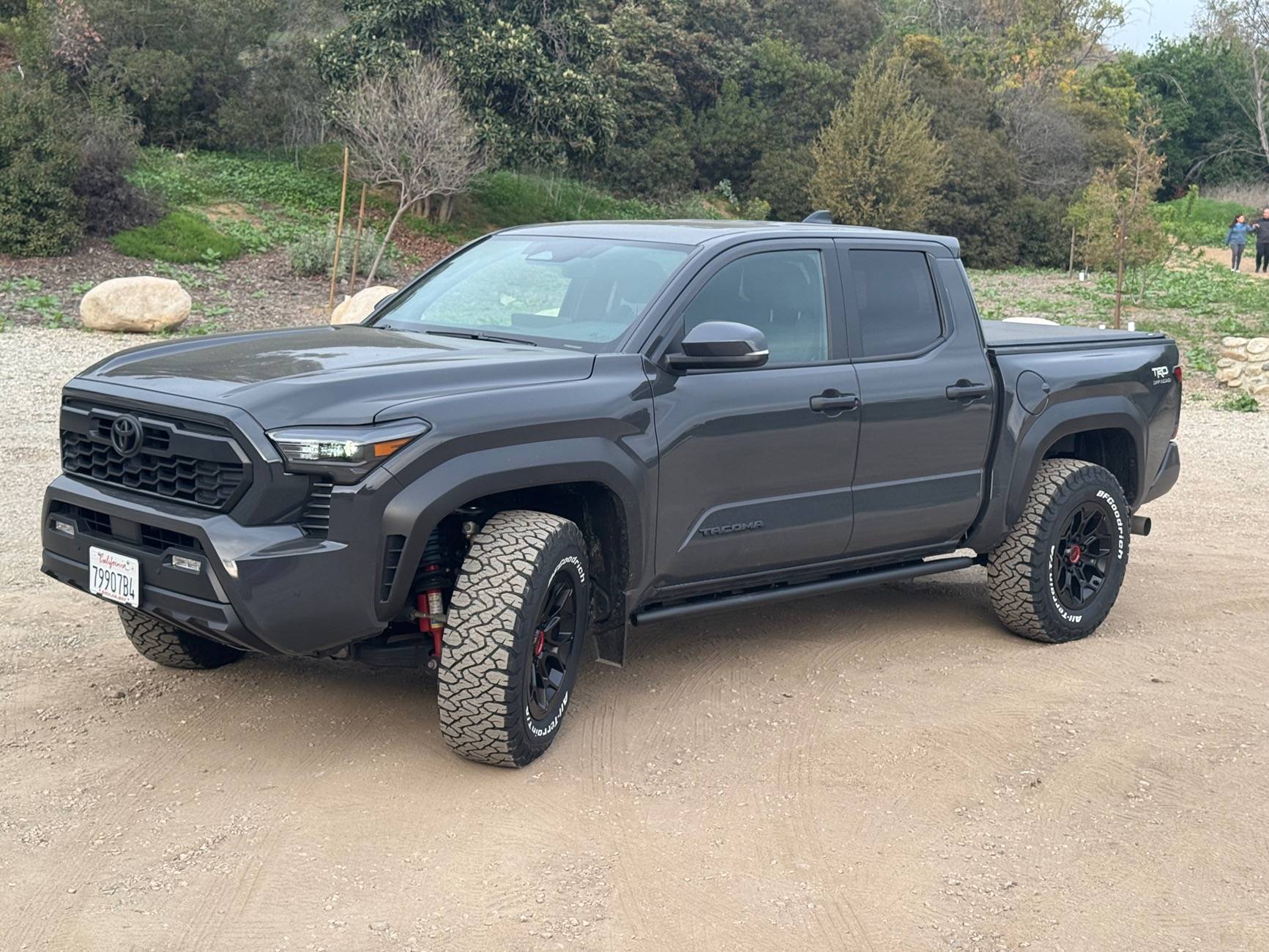 2024 Tacoma BFG KO3 275/70R18, TRD Pro Wheels on a Stock TRD Off Road (Barely Stuffed Spare Tire) tempImagebK6NGi