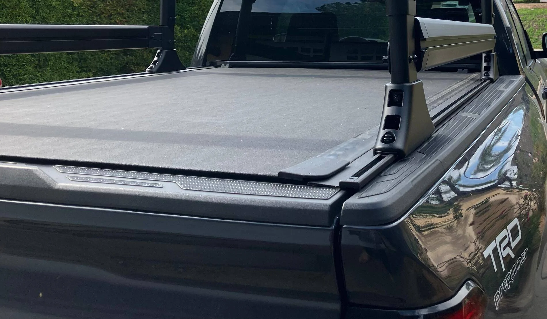 2024 Tacoma Finally pulled the trigger on bed cover & rack combo: BAK Revolver X4ts + Elevate rack from Realtruck tempImagep4wIE9