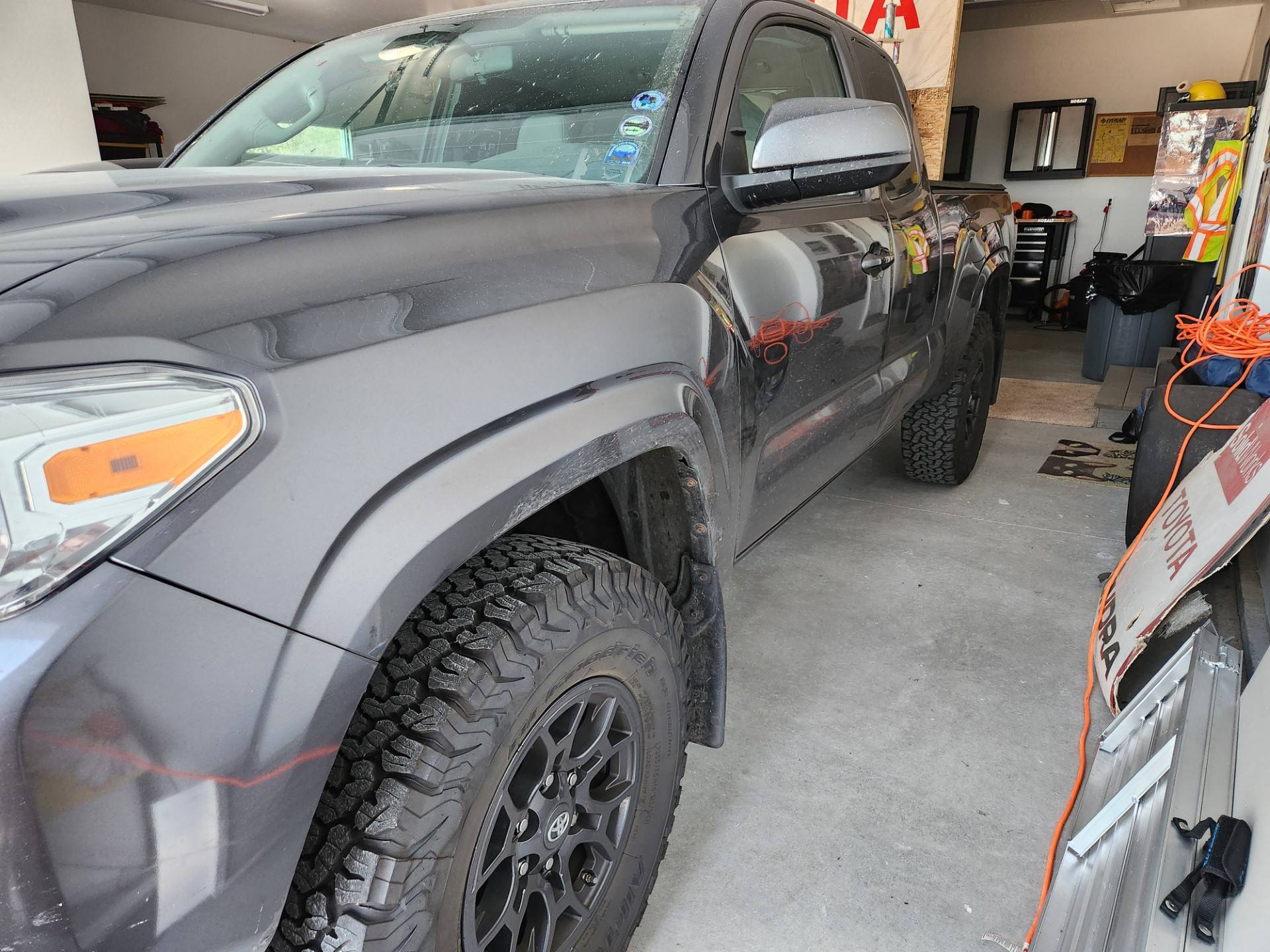 2024 Tacoma TRD Sport has this fabric skid thing up front. What does TRD Off-Road have? thumbnail_20240219_163241