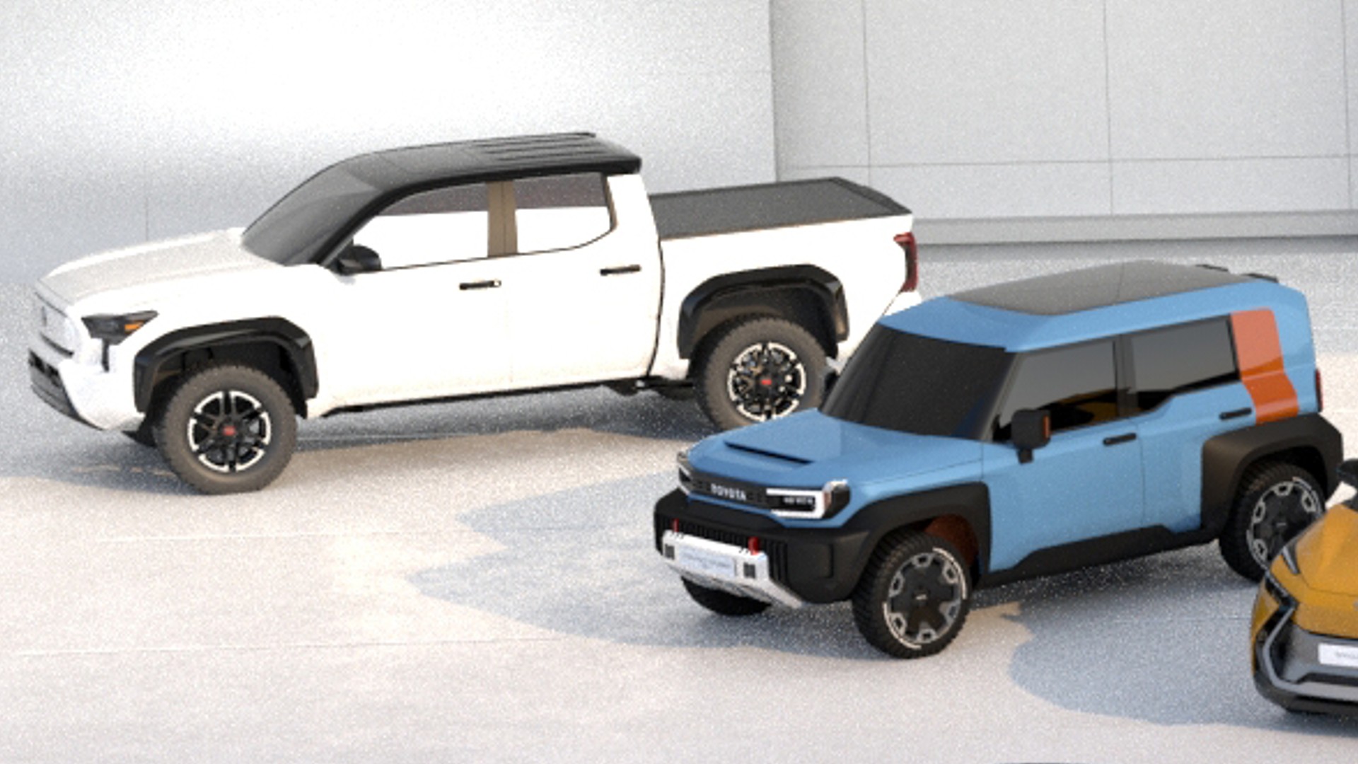 2024 Tacoma 2024 Tacoma Design Images Revealed in Patent! 📸 🕵🏻‍♂️ Toyota-Compact-Cruiser-EV-8