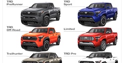 2024 Tacoma Tacoma Trims from top to bottom -- Is Trailhunter the king or is the TRD Pro? trims-2024-tacoma-model-grades