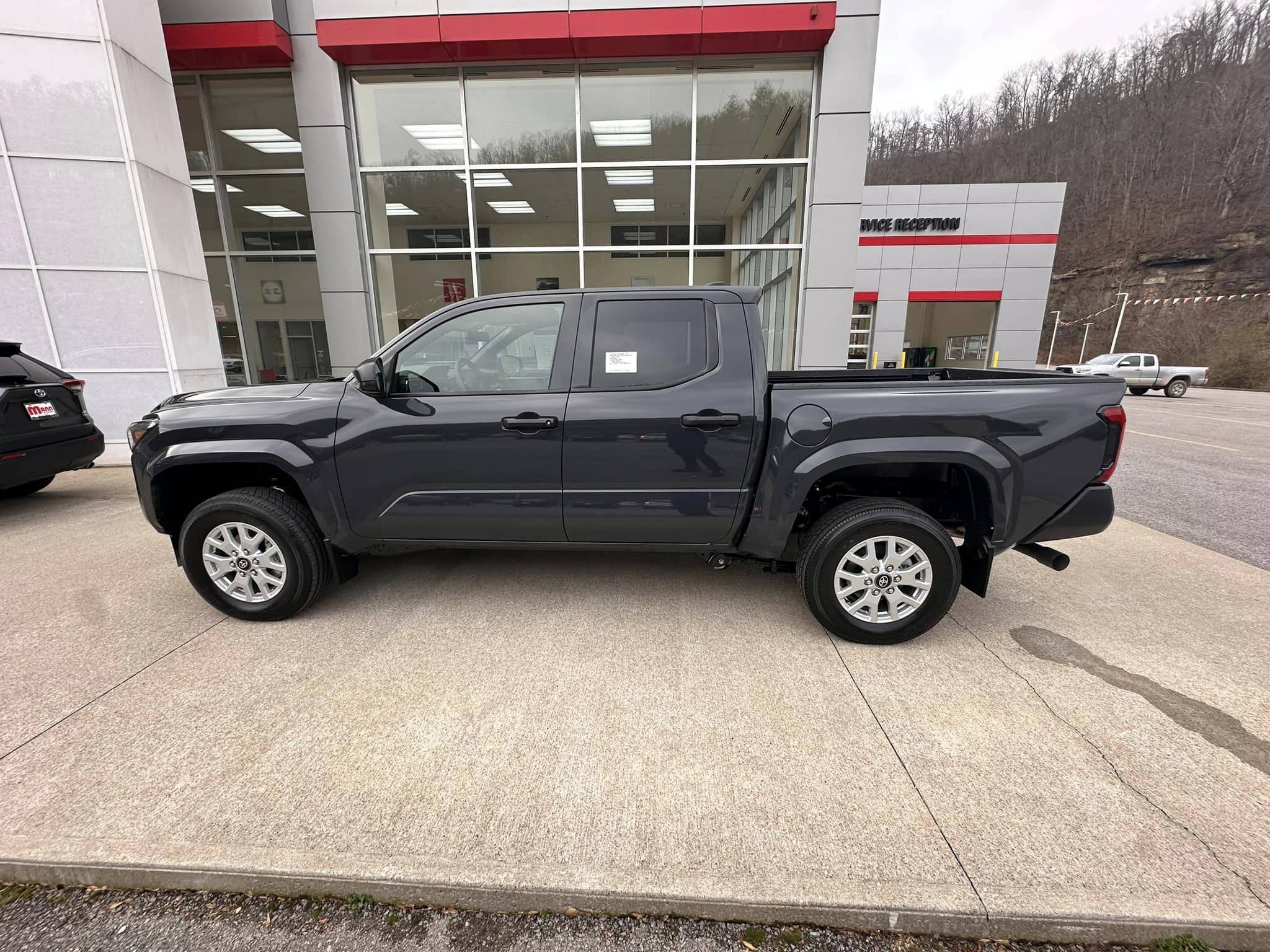 2024 Tacoma Updates of 2024 Tacomas on dealer lots (dealership, pricing, photos) Underground 2024 Tacoma SR interior exterior 4