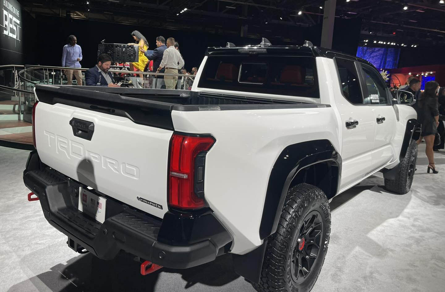 2024 Tacoma 2024 Tacoma TRD PRO - Specs, Price (TBA) Features, Photos & Videos White 2024 Tacoma TRD Pro 3