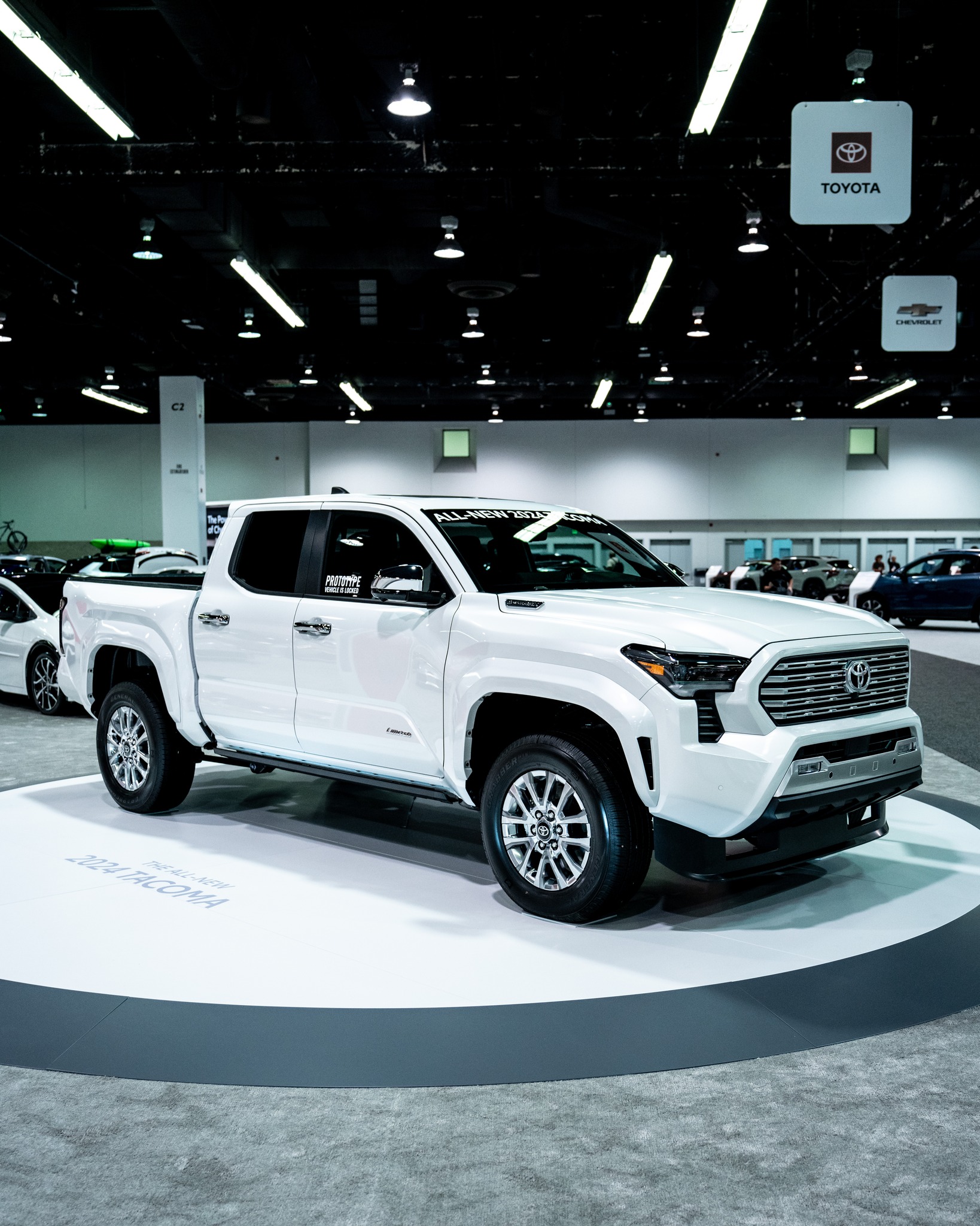2024 Tacoma 2024 Tacoma Limited Specs, Price, MPG, Options/Packages, Features, Photos & Videos white-windchill-pearl-2024-tacoma-limited-3-