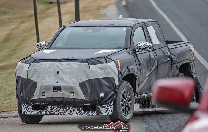 📸 2024 Toyota Tacoma Production-Bodied Prototype Spied Testing