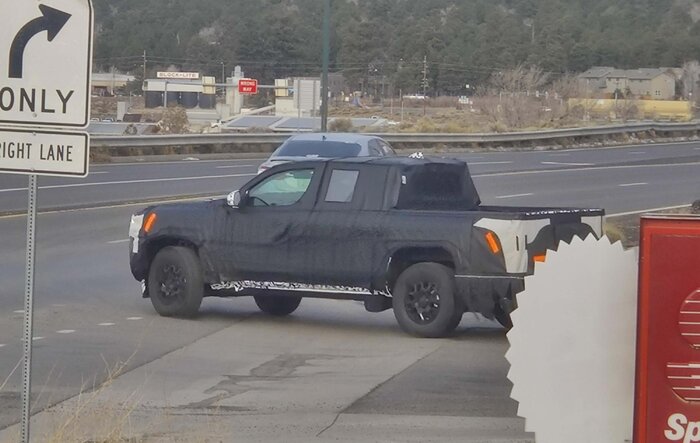 Off-Road Trim 2024 Tacoma prototype spotted (driving with Jeeps) in AZ