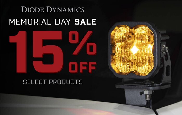 Memorial Day Sale 5/19-5/27 | Pods, Rock Lights, Bulbs, and MORE!