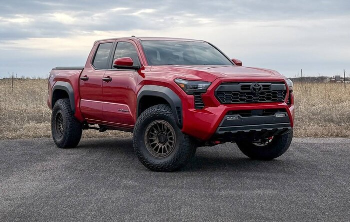 Supersonic Red TRD Off-Road | RRW RR7-H/Falken Wildpeak AT4W 285/75/17
