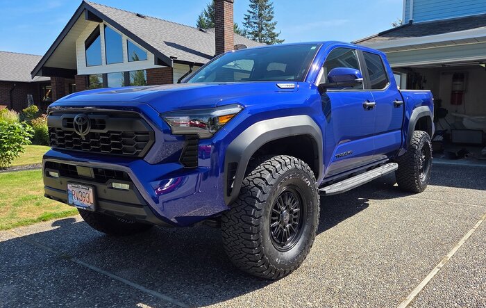 TrueBlue - 2025 Tacoma TRD OR Build