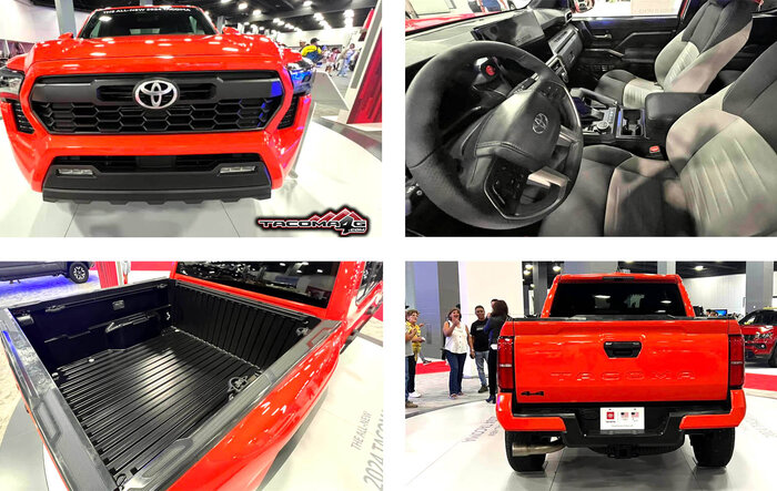 ? 2024 Tacoma TRD Off-Road's first car show (exterior, interior, cloth seats pics from Miami Autoshow 2023)
