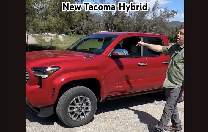 HYBRID 2024 Tacoma Sneak Peek: First Drive Reviews Coming April 23rd!