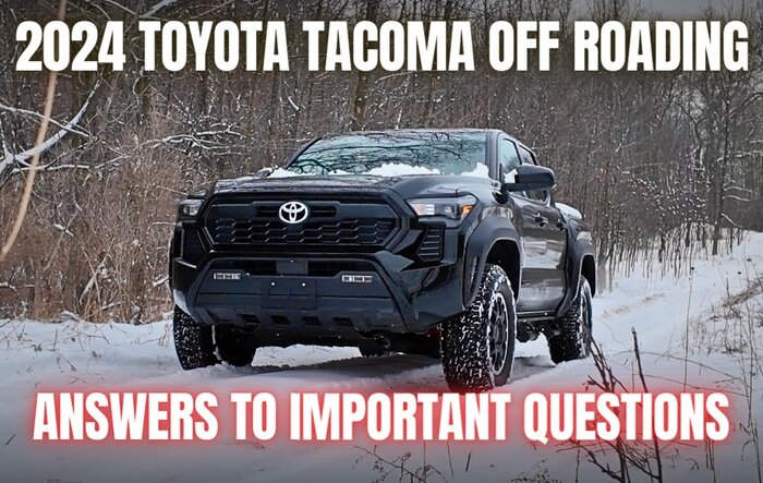 Offroading the 2024 Tacoma | Answering Important Questions - by The Car Care Nut