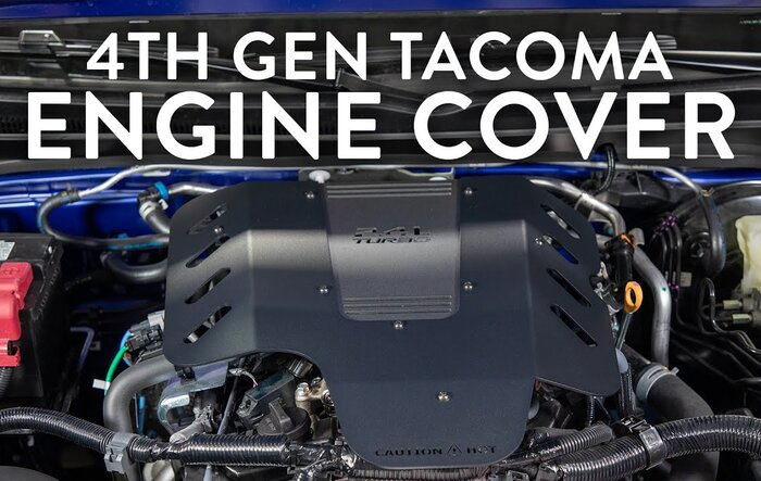 Victory 4x4 - 4th Gen Tacoma Engine Cover Install