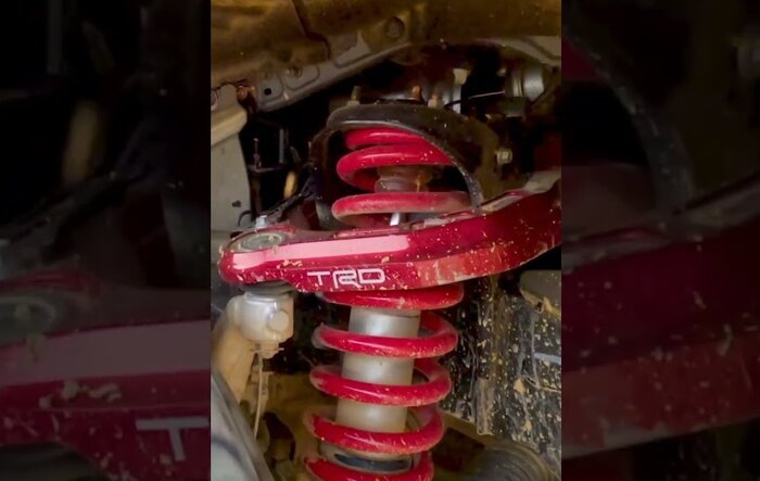 Watch the 2024 Tacoma TRD Pro Fox Suspension at work up-close