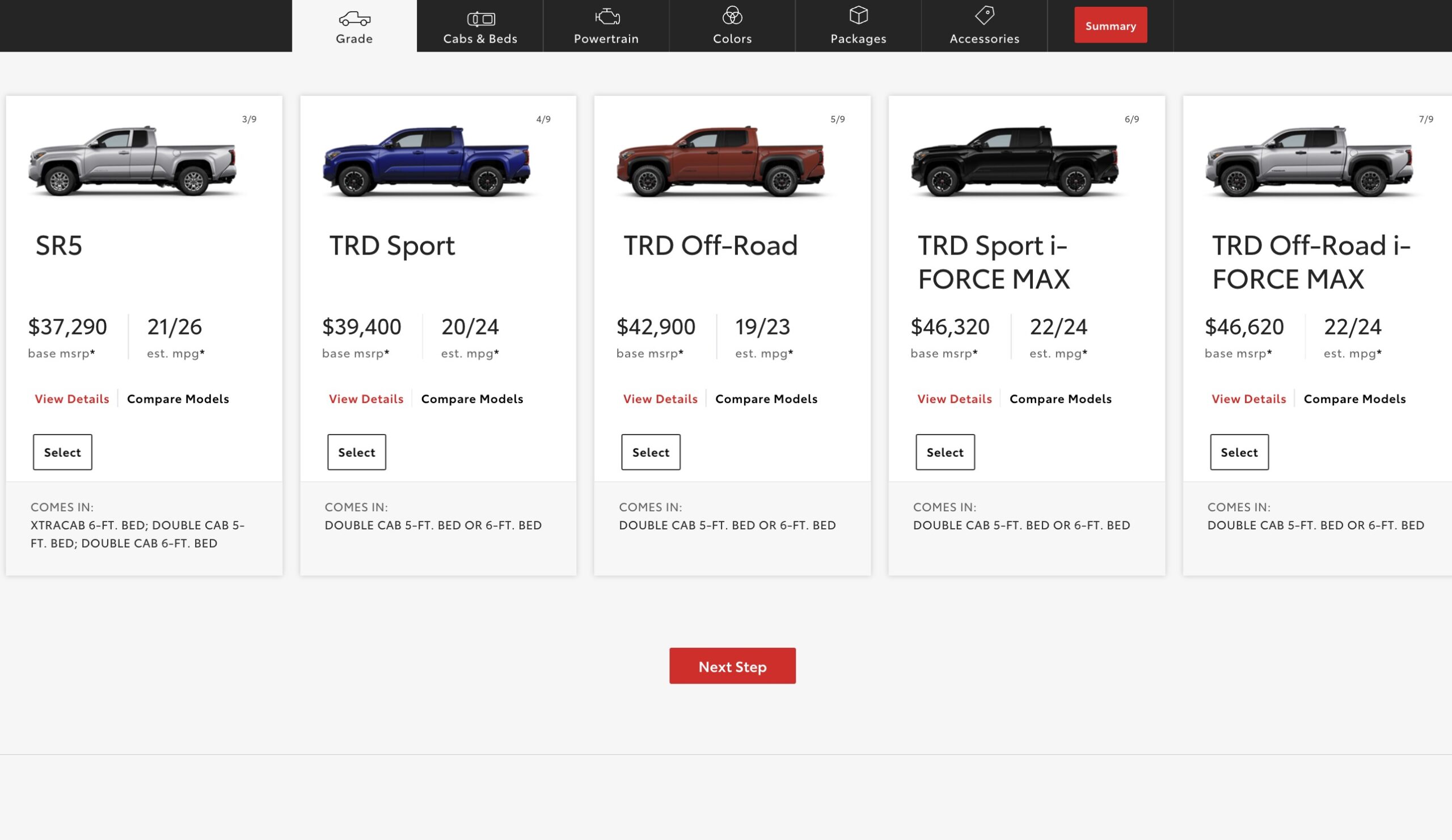 2025 Tacoma Build & Price Configurator now available | 2024 Tacoma ...