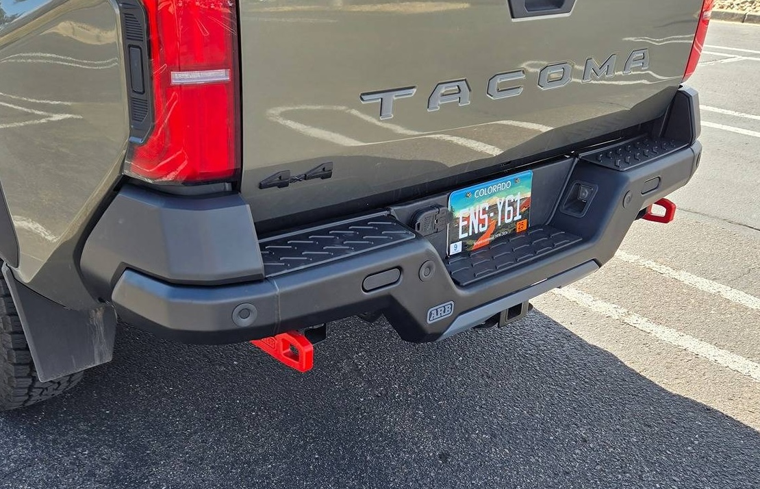 ARB Rear Bumper Installed | 2024 Tacoma Forum (4th Gen) News, Specs ...